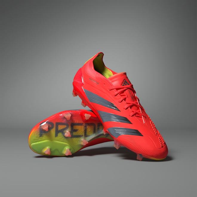 Adidas red soccer clearance shoes