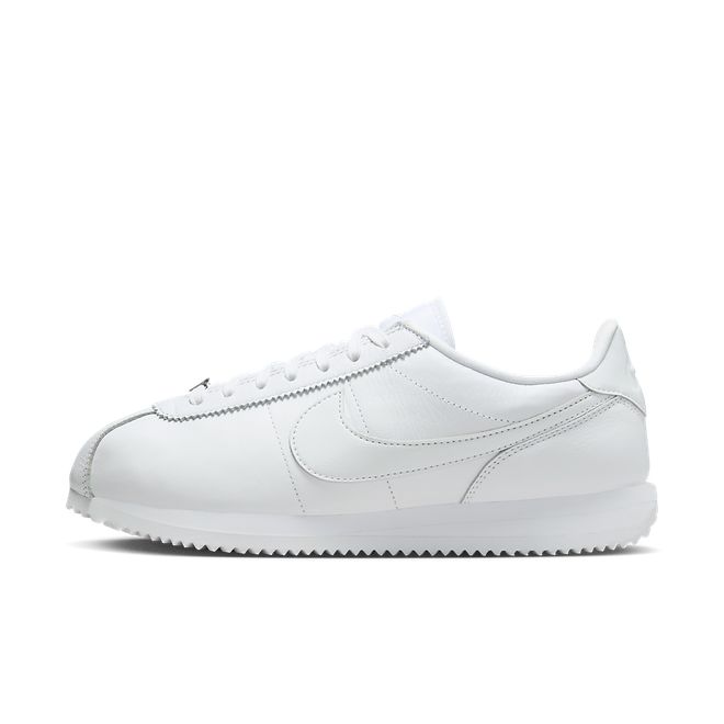 Men's all sale white nike cortez