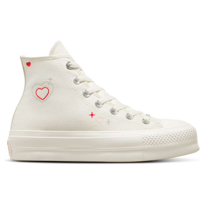Converse Chuck Taylor All Star Lift Platform Y2K Heart  A09114C