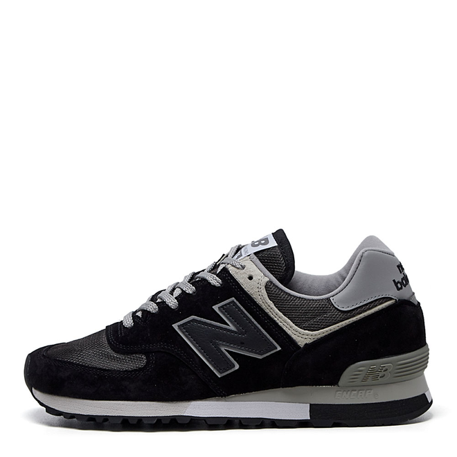 New balance 576 black hot sale grey