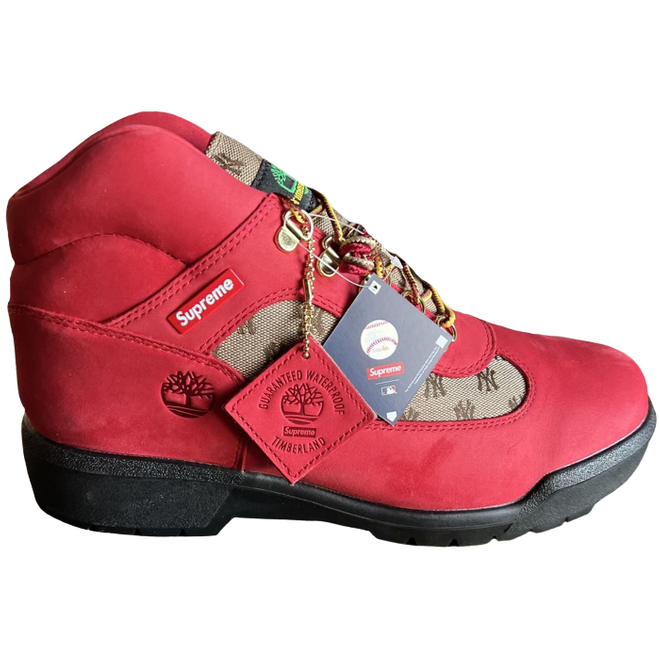 Timberland Field Boot Supreme New York Yankees Red Sneakerjagers