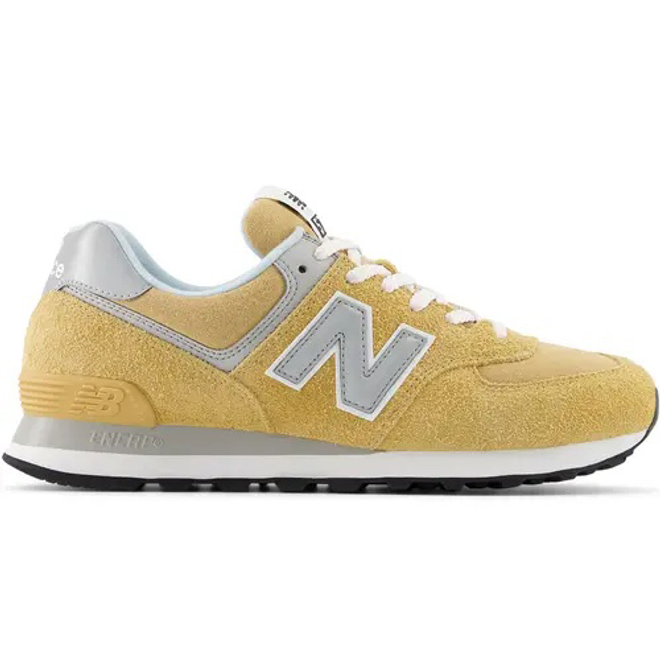 Yellow suede sale new balance