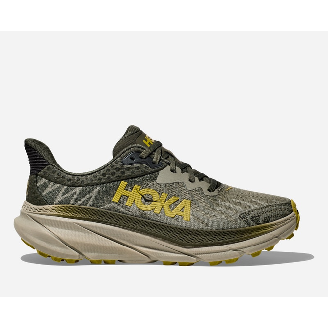 HOKA Challenger 7 Olive Haze | 1134497-OZF | The Drop Date