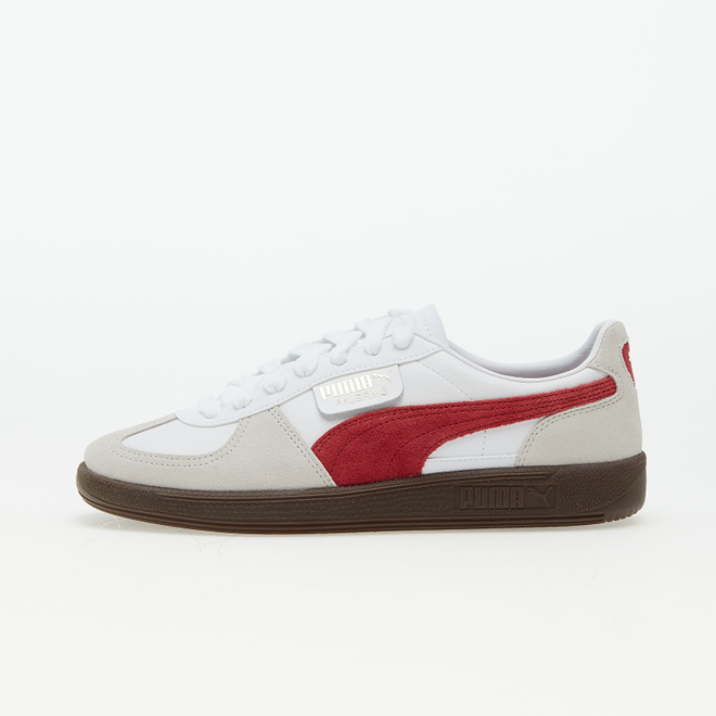 Puma Palermo Lth 'White Red' | 396464-05 | The Drop Date