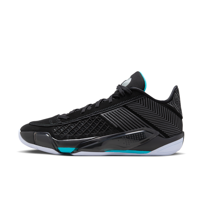 Air Jordan 38 Low PF Black Gamma Blue | FD2325-004 | The Drop Date