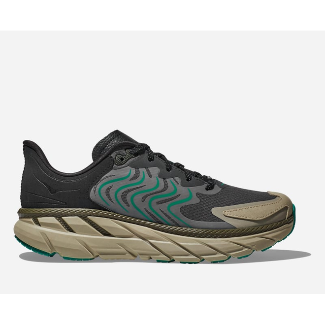 HOKA Clifton L Suede | 1122571-BLRK | The Drop Date