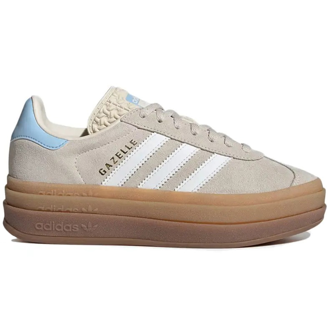 adidas Gazelle Bold GS Wonder White Clear Sky | Sneakerjagers