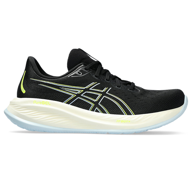 Asics Mens Gel Cumulus 26 1011B792 Black Running Shoes Sneakers Size 9.5 Asics Gel Cumulus 26 1011B792 Triple Black Running Shoes  main image 2