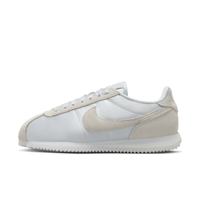 all white cortez womens
