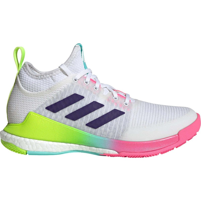 adidas Crazyflight Mid White Purple Aqua (Women's) | HP3337 | The