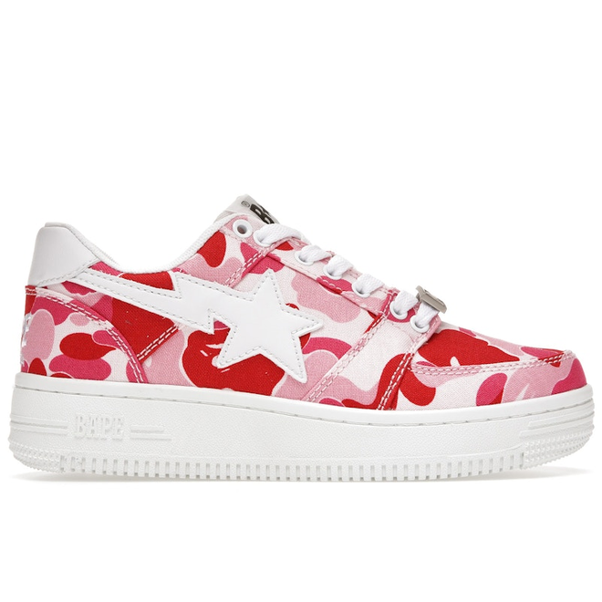 A Bathing Ape Bape Sta Low ABC Camo 20th Anniversary Pink 