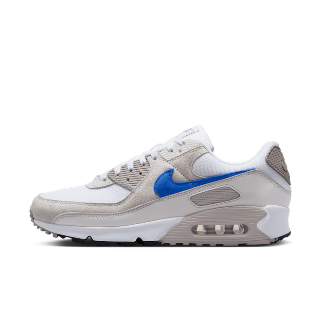 nike air max 90 white and blue
