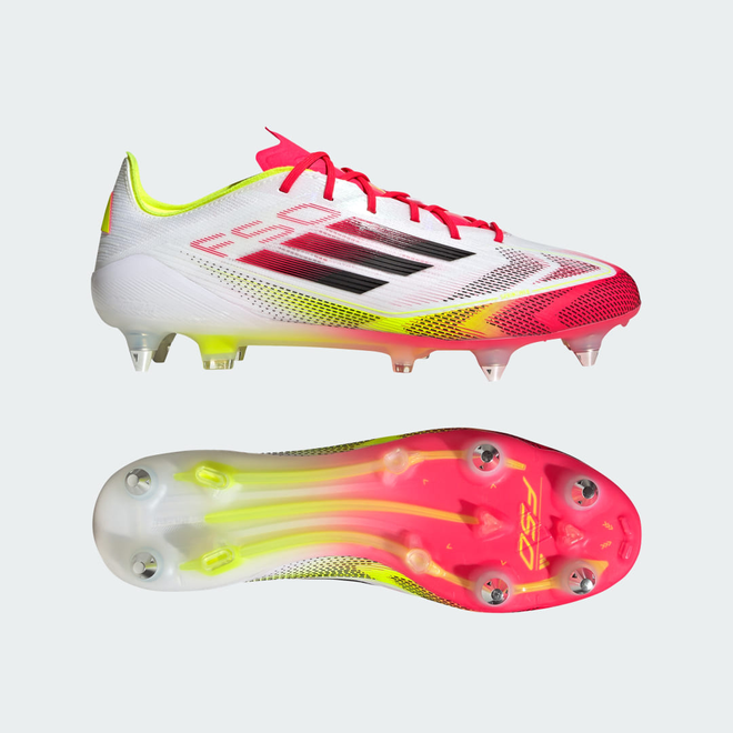adidas F50 League Multi-Ground Cloud White Solar Red Lucid Blue