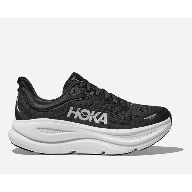 HOKA Bondi Road Running Black 1162011-BWHT Sneakerjagers