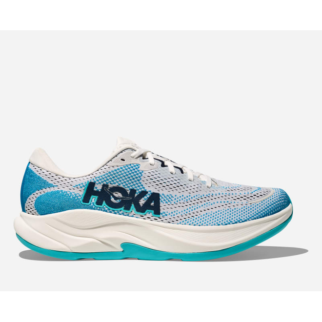 Hoka One One Rincon 4 Mens Sz 9.5 Frost/ Skyward Blue Running Shoes 1155130 FSK HOKA Men main image 4