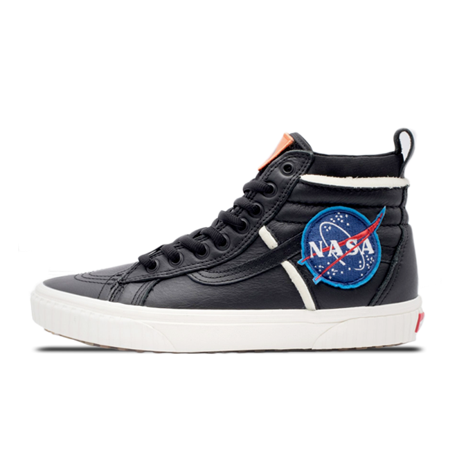 black nasa vans