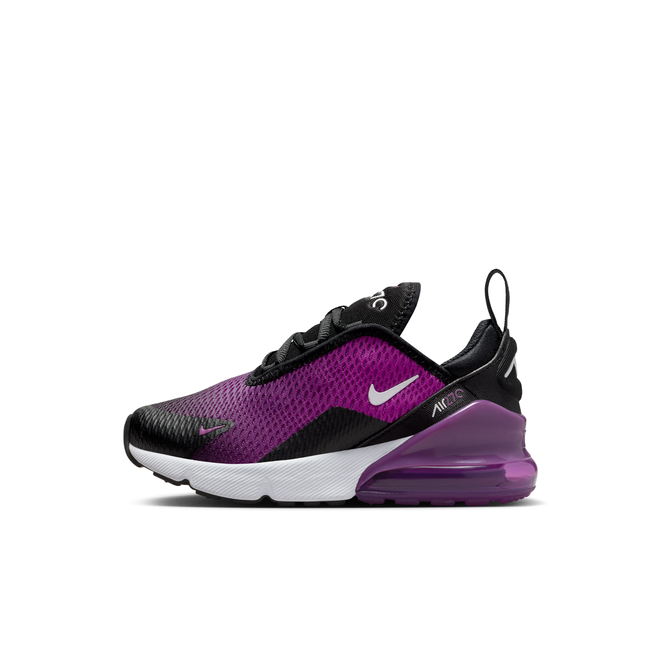 Nike Air Max 270 Black Vivid Purple (ps) | AO2372-044 | Sneakerjagers