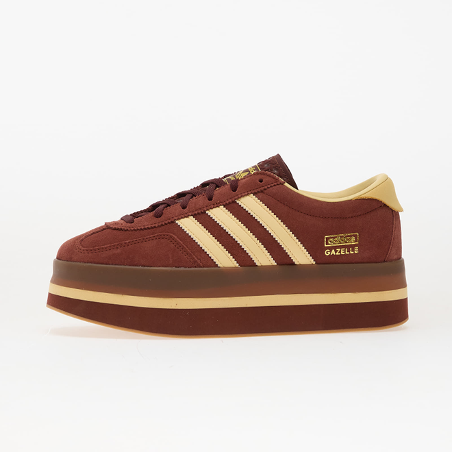 美品☆adidas Originals GAZELLE STACK W adidas Gazelle Stack W Fox Brown | JS3928 | Sneakerjagers