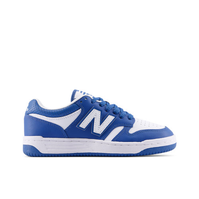 New Balance Kids' B480 LACE White | GSB480WB | Sneakerjagers