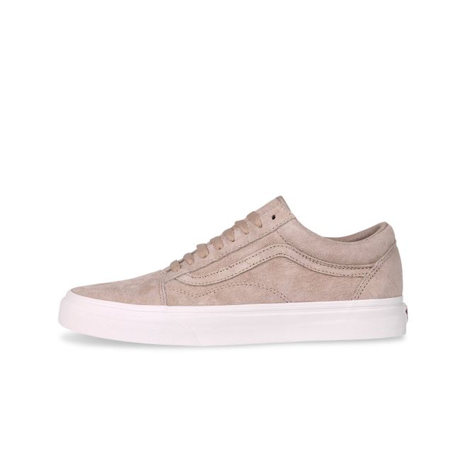 vans old skool pig suede beige