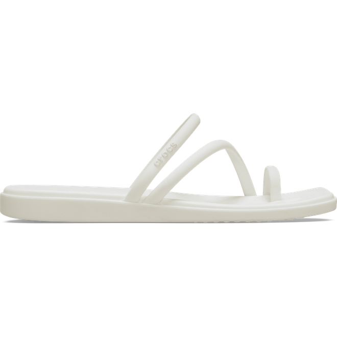 Crocs Women Miami Toe Loop Sandals Chalk | 209862-0WV | Sneakerjagers