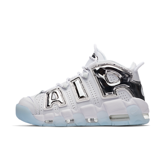 Nike Air More Uptempo "White/Chrome"