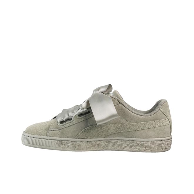 Puma select suede heart hot sale pebble