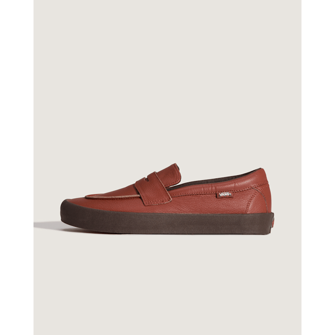 Vans Skate Loafer Rust Bronze Leather Brown Shoes VN000VAQFSB Mens Size 5.5 NEW Skate Loafer Shoe in Rust Bronze Brown | Vans main image 3