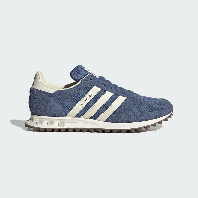 jd sports adidas originals la trainer og blue adidas LA Trainer OG 'Off White Dark Marine' JR3610 The Drop Date