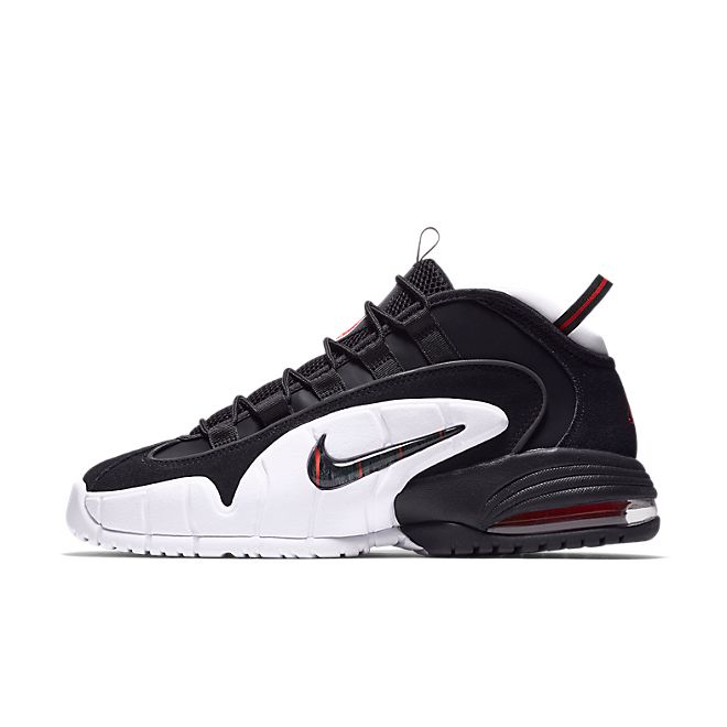 air max penny black and white