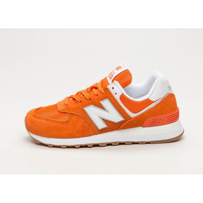 new balance 574 varsity orange