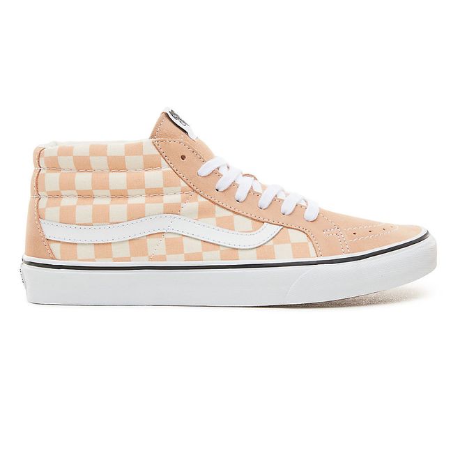 vans sk8 mid checkerboard