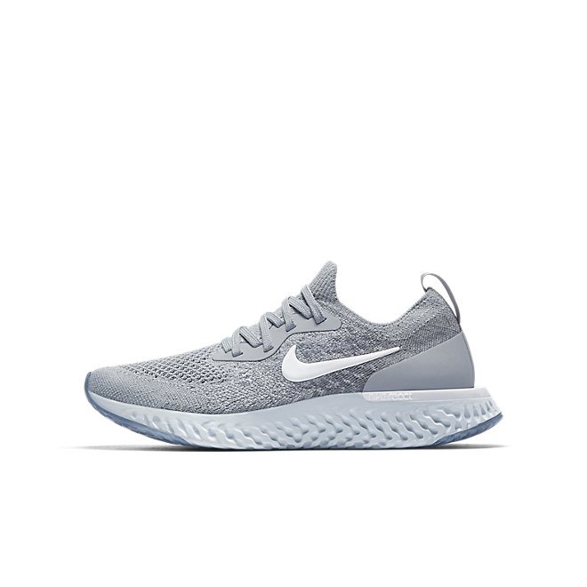 Epic react flyknit clearance 2 grey black