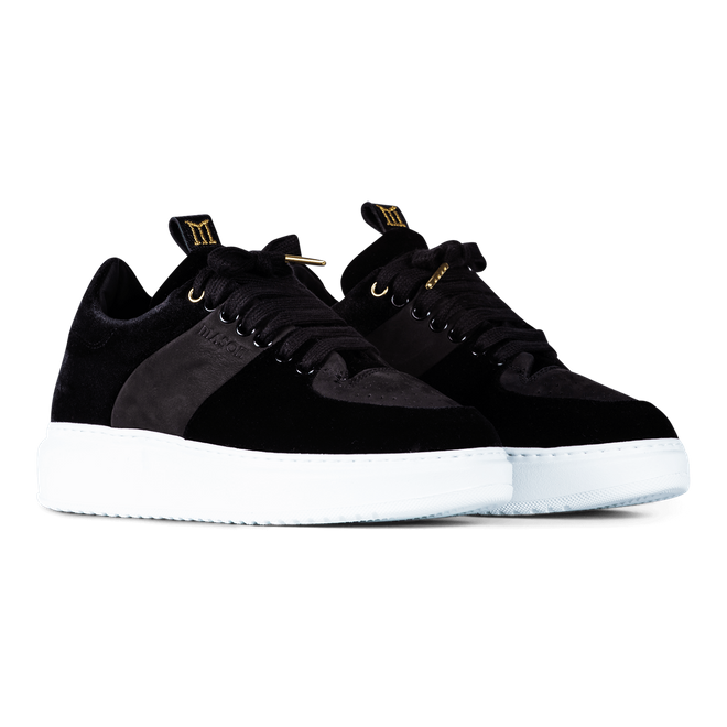 mason garments nubuck black