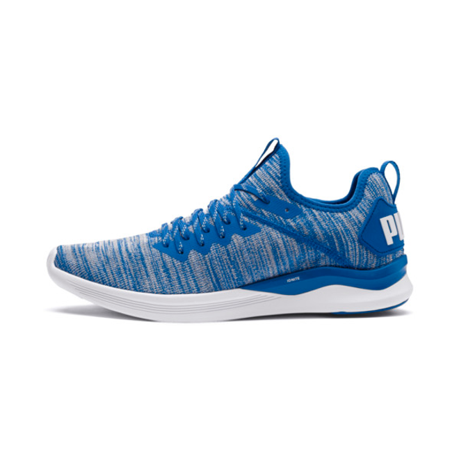 Puma ignite evoknit hot sale flash mens blue