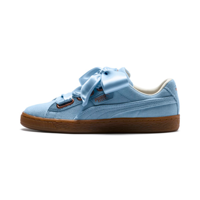 puma basket heart corduroy