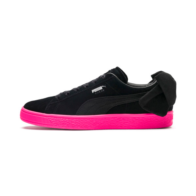 Puma Suede Bow Block Womens Trainers 