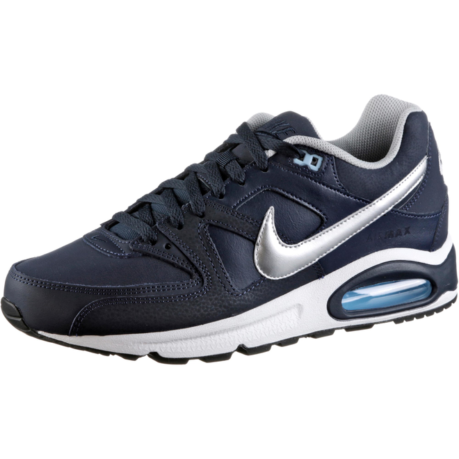 nike air max command leather blue online -