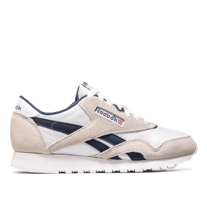 Reebok U CL Nylon M White Beige Navy