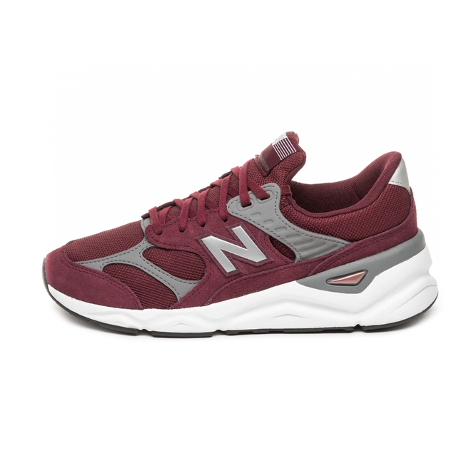 new balance x90 burgundy