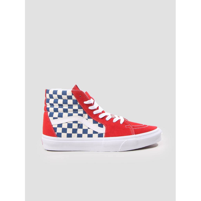 vans sk8 hi true blue red