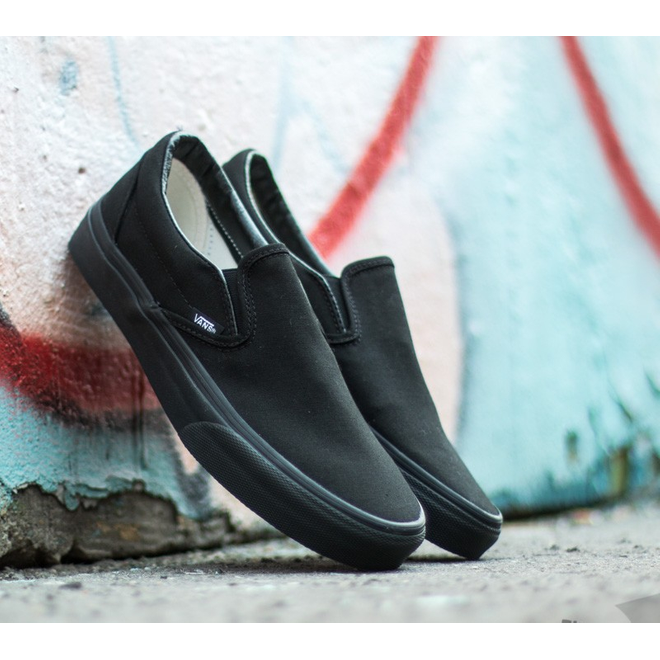 Vans Classic Slip-On Black/ Black | VN000EYEBKA1 | Sneakerjagers