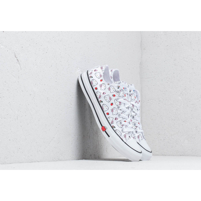 Converse x Hello Kitty Chuck Taylor All Star Ox White Fiery Converse x Hello Kitty Chuck Taylor All Star Ox White Fiery