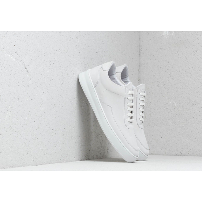 Filling Pieces Low Mondo Plain Nardo Nubuck White