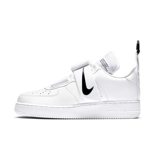 air force 1 utility black and white