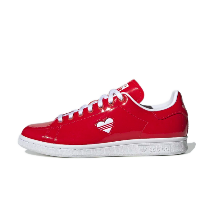 stan smith heart red