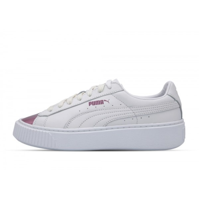 puma basket platform shoes