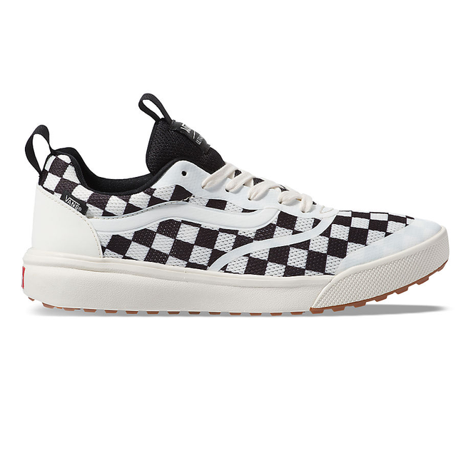 checkerboard tennis shoes