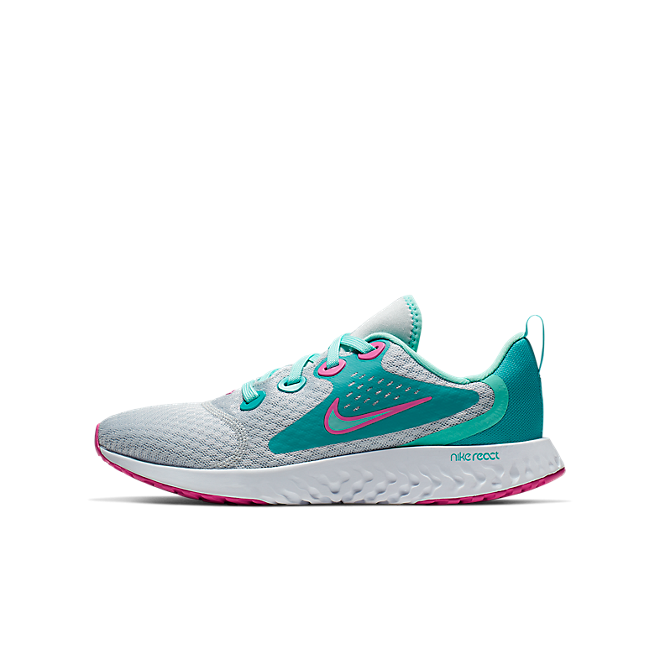 nike legend react aqua